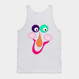 mask smile Tank Top